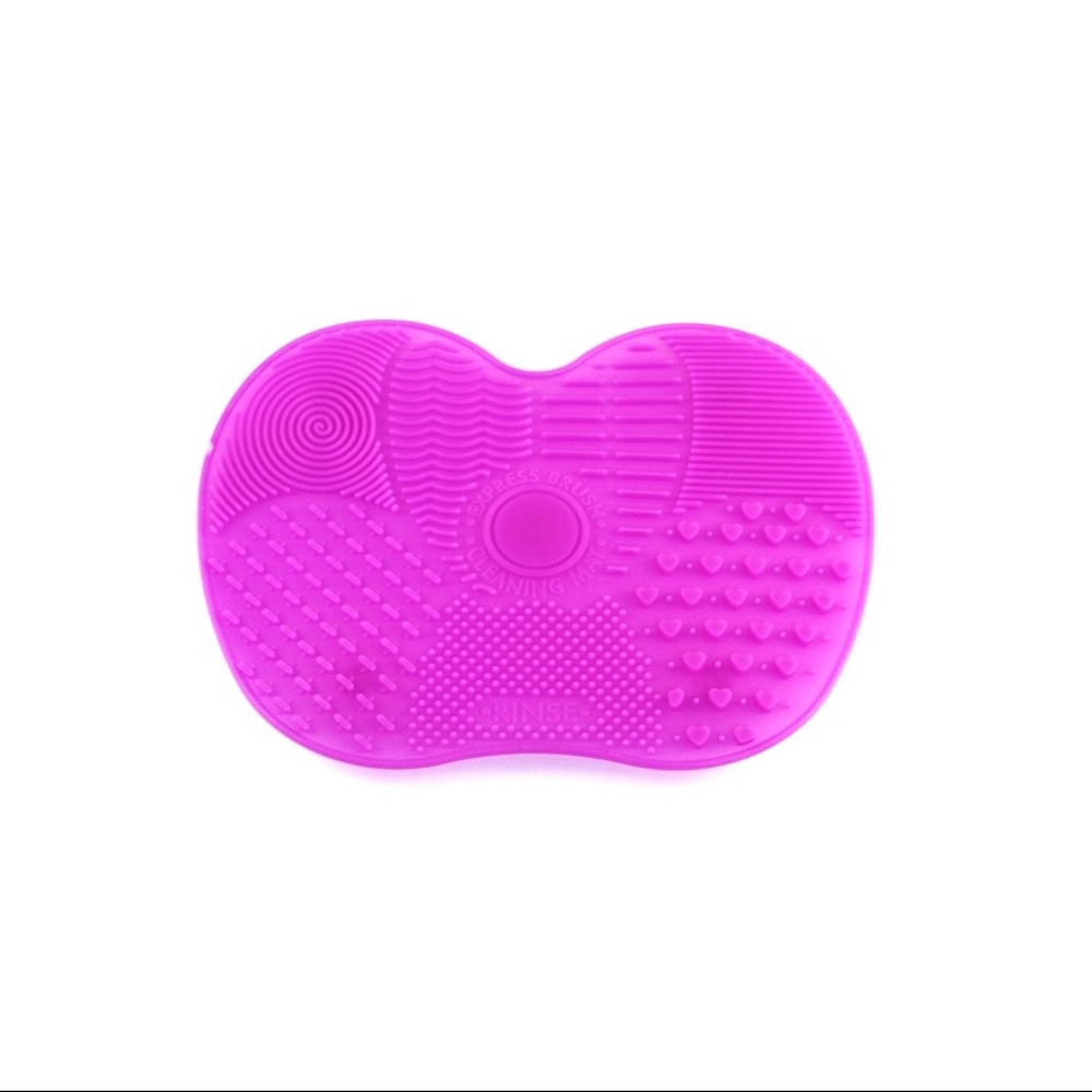 Large Textured Silicone Makeup Brush Cleaning Pad